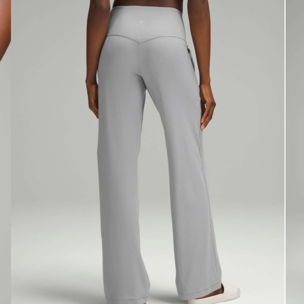 Lululemon Align High-Rise Wide-Leg Pant *Regular Rhino Grey Size 0